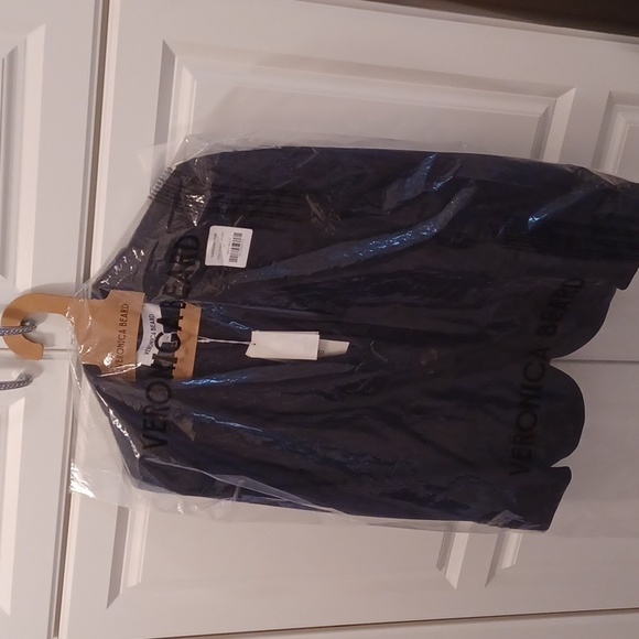 Veronica Beard Tyra Navy Pinstripe Dickey Jacket NWT - Picture 11 of 14